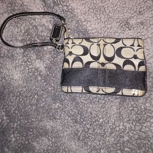 Authentic coach wristlet