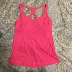 LuluLemon hot pink top