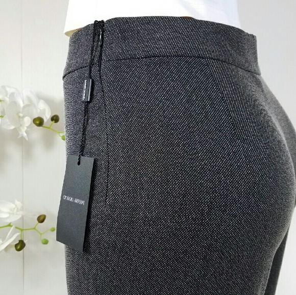 Giorgio Armani High-Rise Wide-Leg Pants - Picture 2 of 10