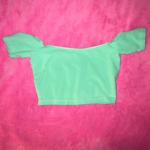 🔥Off the shoulder crop top