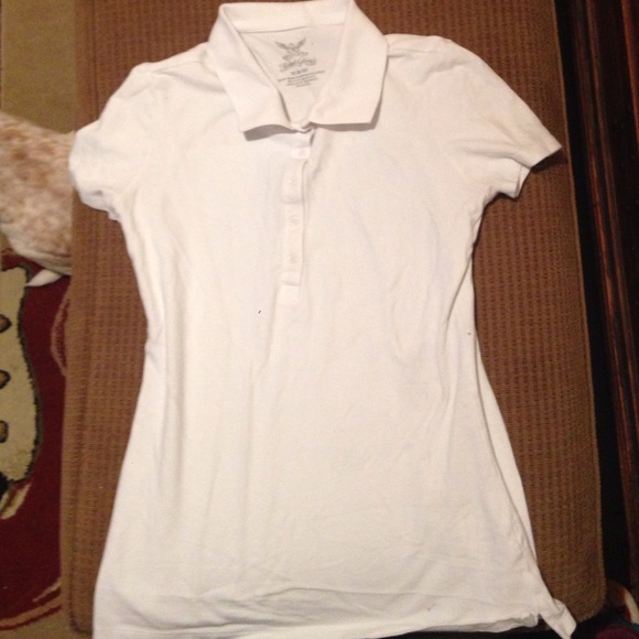 Faded Glory White Polo