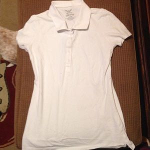 Faded Glory White Polo