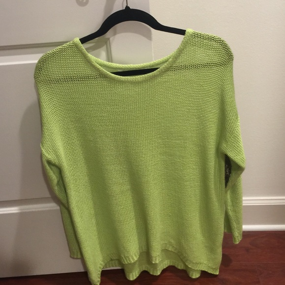 Green sweater