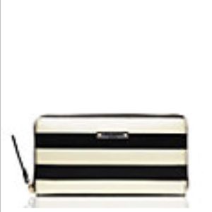 BNWT black and cream Kate spade wallet