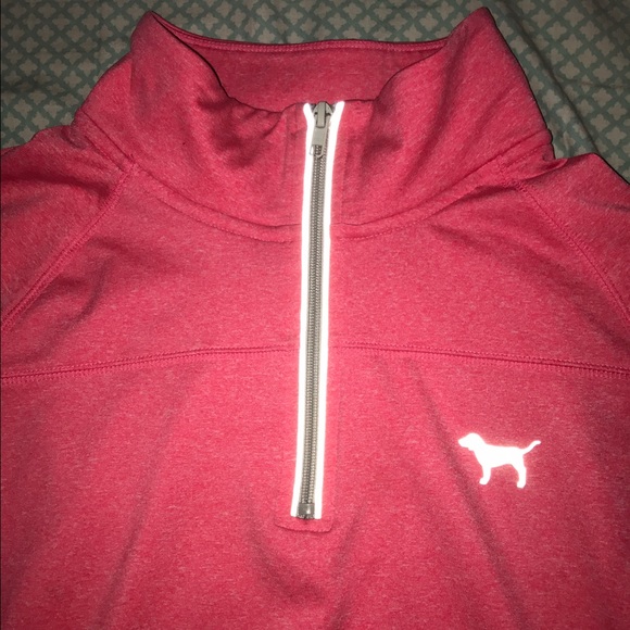 Victoria's Secret Pink half zip sweatshirt