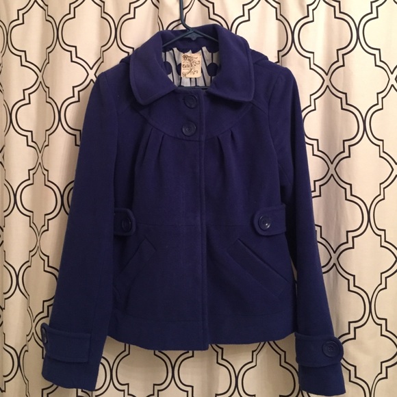 Blue Tulle Coat