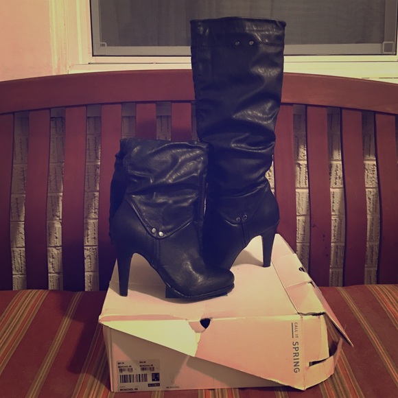 Call It Spring 'Mcnichol' Tall Boot Black