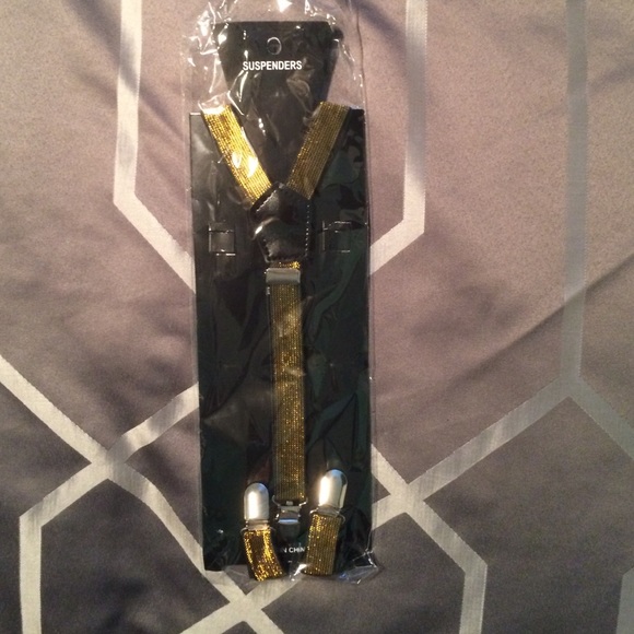 Gold suspenders