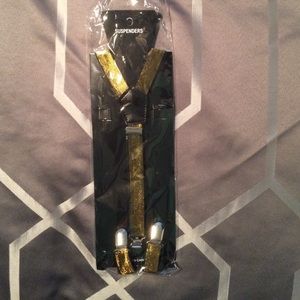 Gold suspenders