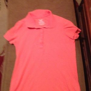 Faded Glory Peach Polo