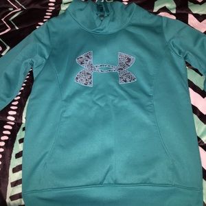 NWOT ! blue under armour hoodie