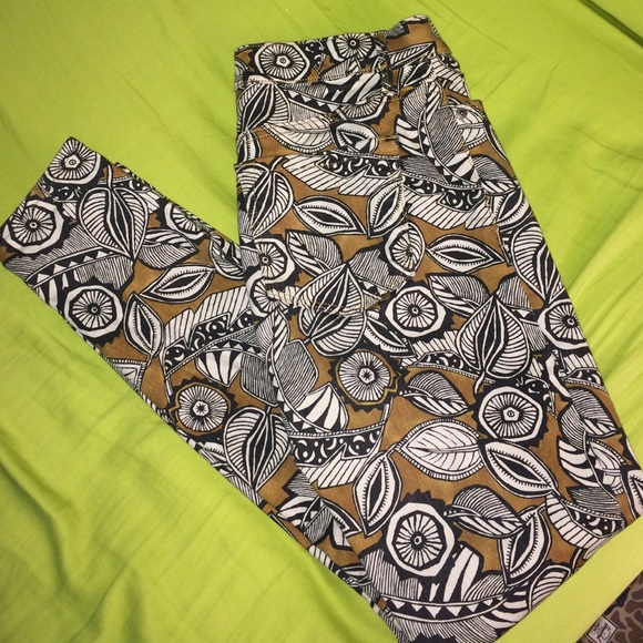 LOFT Printed Jeans