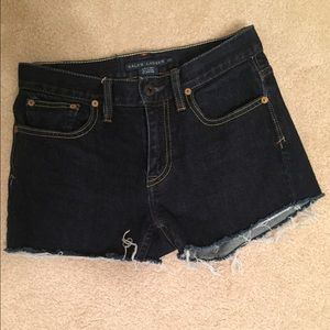 ❌SOLD❌Ralph Lauren cut off jean shorts