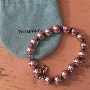 Tiffany Silver Ball Bracelet