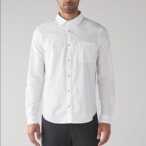 LULULEMON Long Sleeve Button Down QWICK OXFORD
