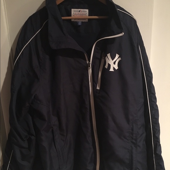 NWT ny Yankees windbreaker xl