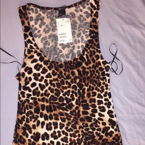 H&M leopard maxi