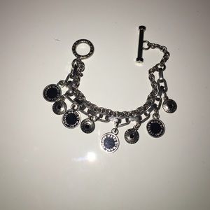MARC BY MARC JACOBS black and silver charms