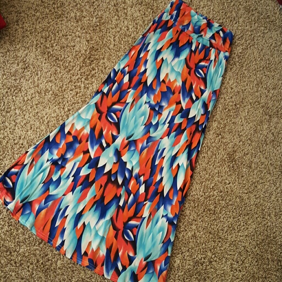 Floral Maxi Skirt