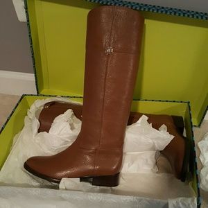 Tory Burch Rustic Brown Jolie Riding Boot - Size 8