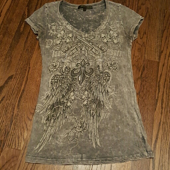 Rhinestone tee