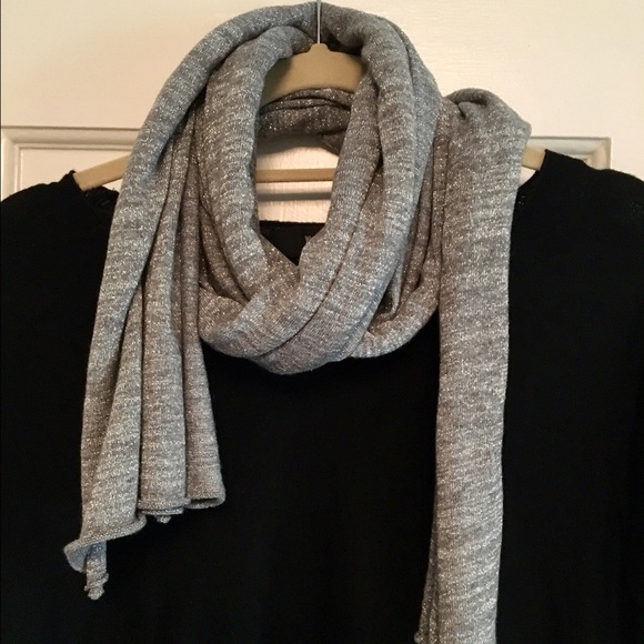 Silver/grey J. Crew scarf