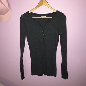 Grey hollister sweater