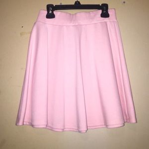 Pink skater skirt