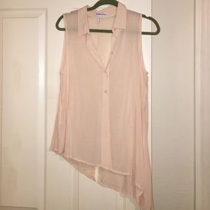 BCBGeneration Asymmetrical Sleeveless Top