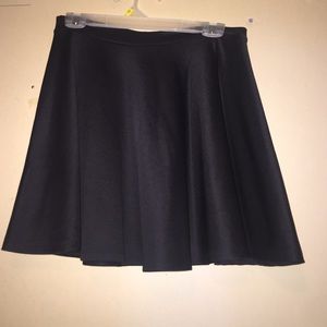 Black skater skirt