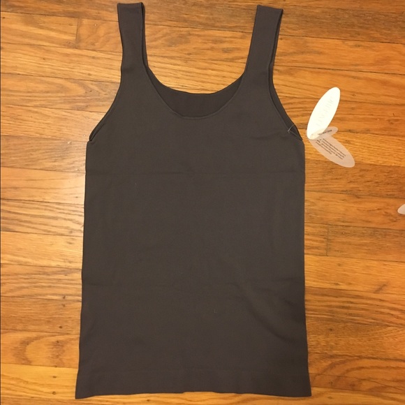 New Nordstrom grey two way seamless tank size XL