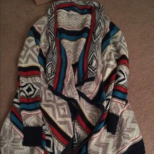 Old Navy Aztec cardigan sweater