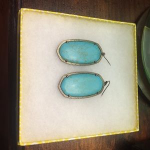 Turquoise Kendra Scott Earrings