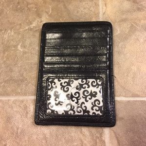 Women's HOBO credit card and passport case
