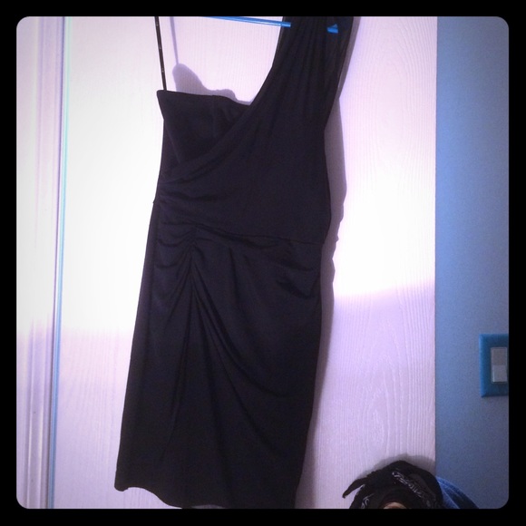 Small off the shoulder little black dress