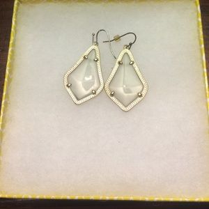 Clear Kendra Scott Earrings