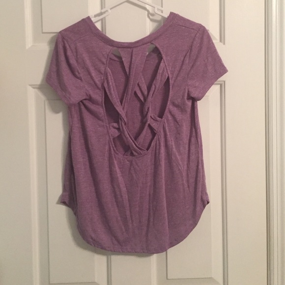 Purple casual shirt - Picture 2 of 3