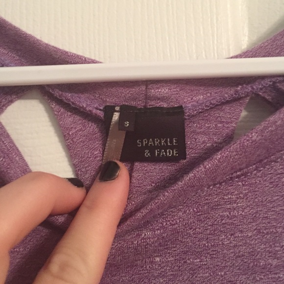 Purple casual shirt - Picture 3 of 3