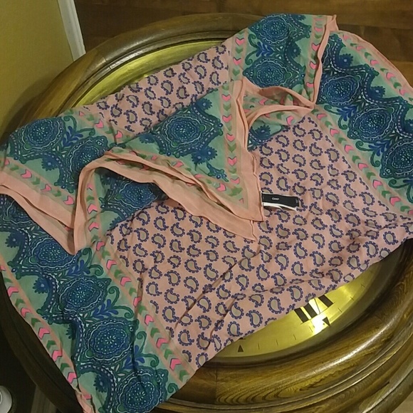Gap Boho Chic Paisley Scarf