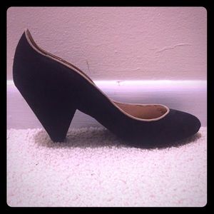 Zara Trafaluc AW13 black chunky heels