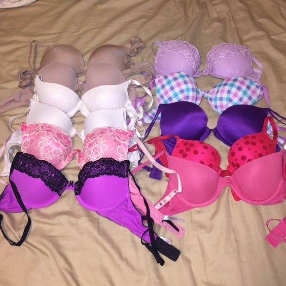 11 mixed brand bras