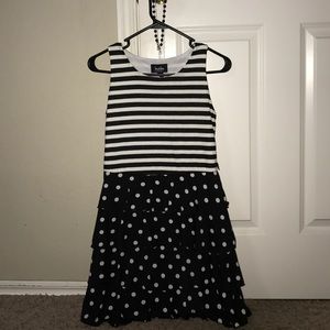Black and White Dress