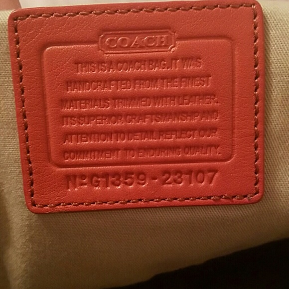 Authentic Coach bag. - Picture 2 of 3