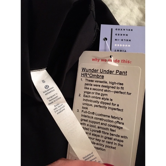 Lululemon wunder under ombré pant - Picture 4 of 4