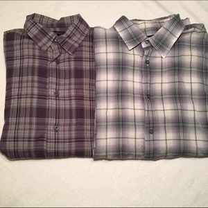 John varvatos button down (2 shirt bundle)