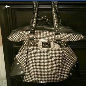 Houndstooth purse AND wallet