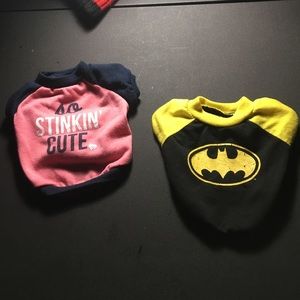 2 Extra small dog tshirts!🐾🐾❤️