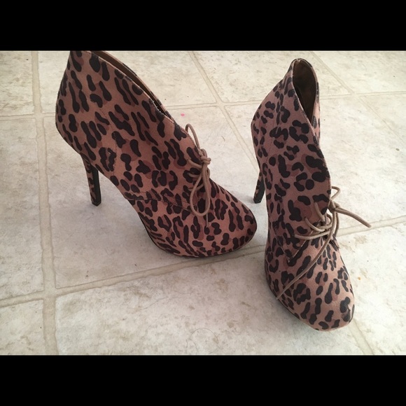 Leopard Print Heels