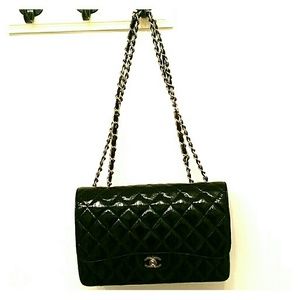 Chanel Classic Jumbo in Patent Leather SHW