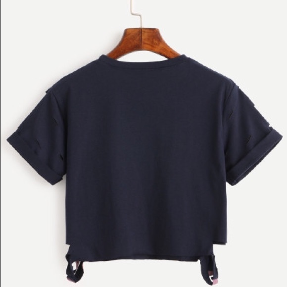 🌹JUST IN!🌹Guns n' Roses Graphic CutOut Crop Tee - Picture 2 of 4